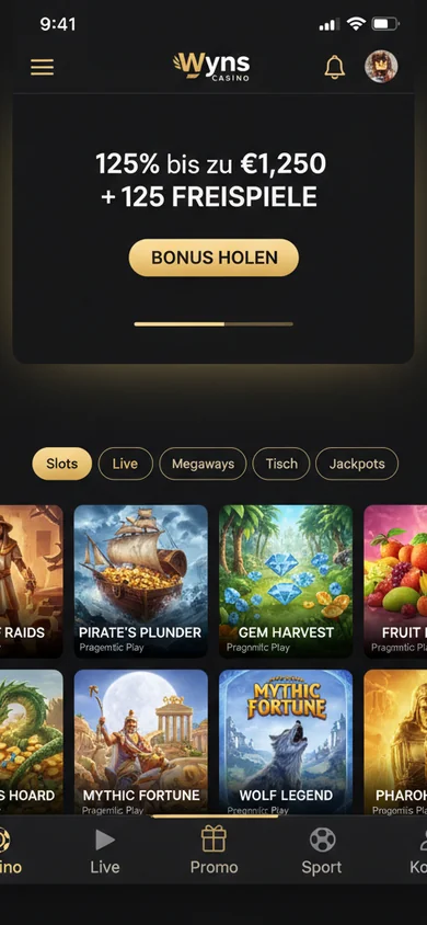 Mobile Erfahrung im Browser – Wyns