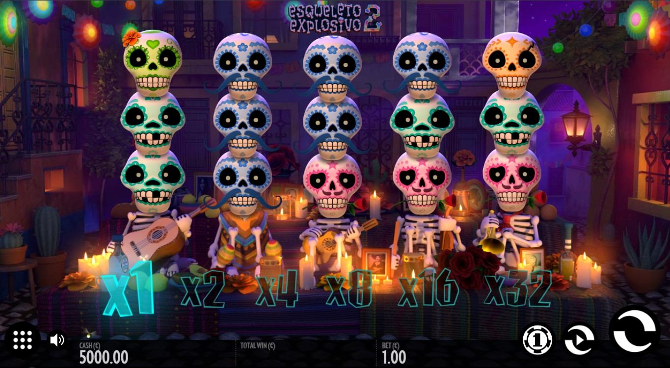 Esqueleto Explosivo 2 Slot